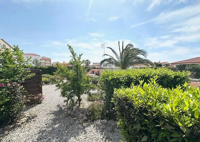 T3 Provençal Avec Parking Et Animaux Admis, à 700m De La - Fr-1-799-54 Le Barcarès